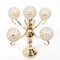 5 Arms Crystal Candelabra Votive Candle Holder Wedding Decor Table Centerpieces